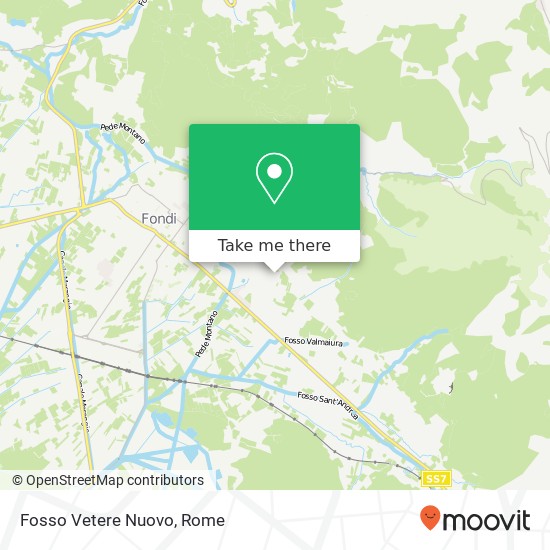 Fosso Vetere Nuovo map