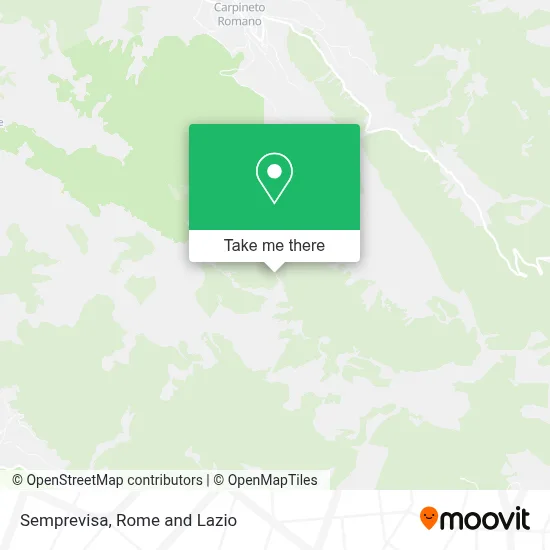 Semprevisa map