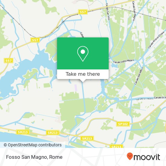 Fosso San Magno map