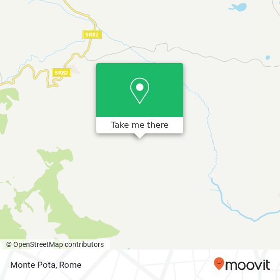Monte Pota map