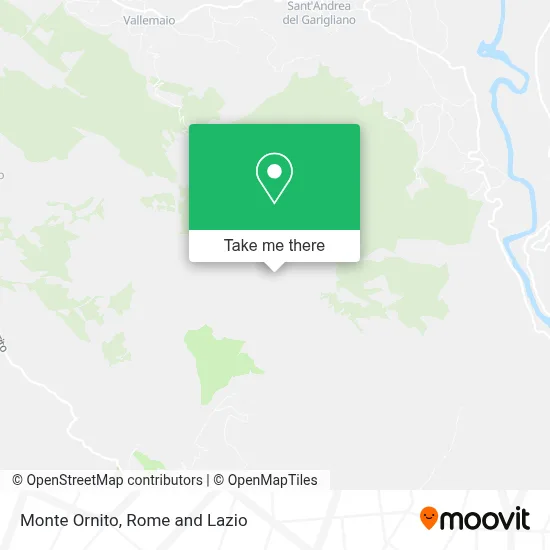Monte Ornito map