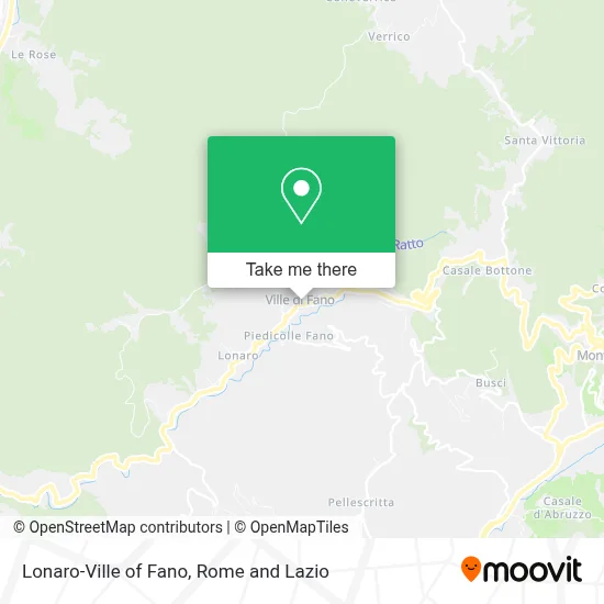 Lonaro-Ville of Fano map