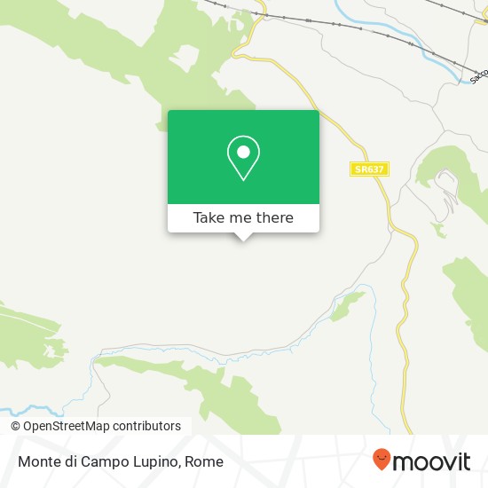 Monte di Campo Lupino map