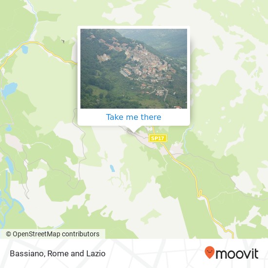 Bassiano map