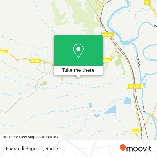 Fosso di Bagnolo map