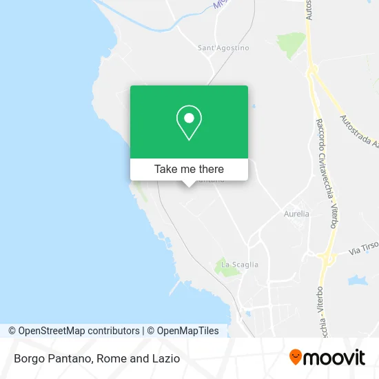 Pantano Neighborhood map