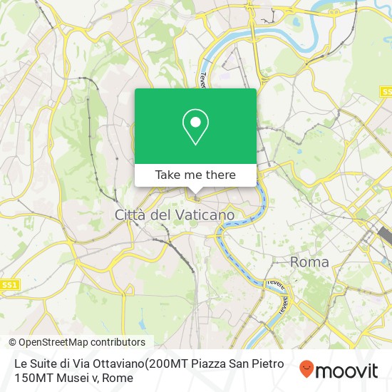 Le Suite di Via Ottaviano map