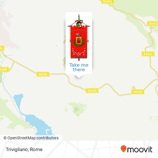 Trivigliano map
