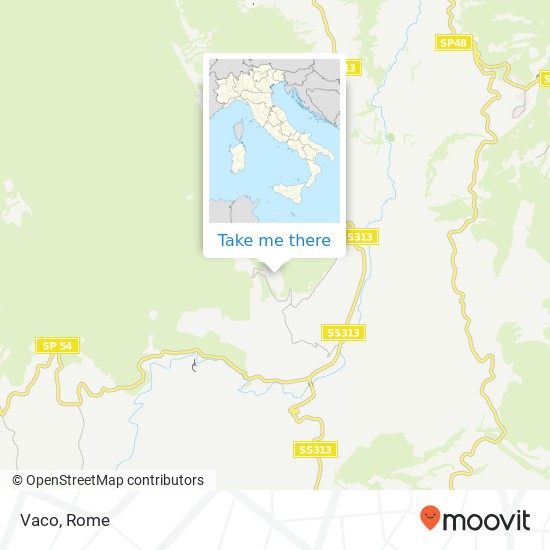 Vaco map