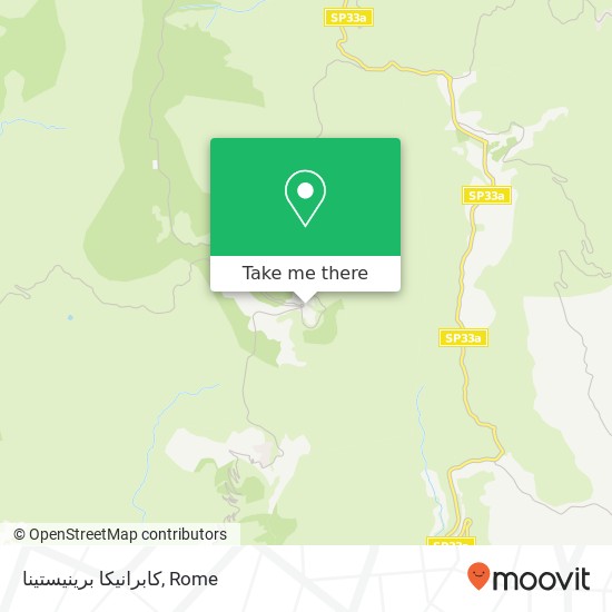 كابرانيكا برينيستينا map