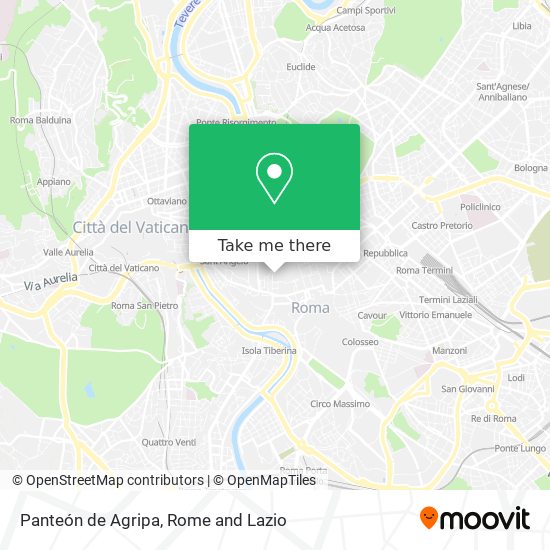 Panteón de Agripa map