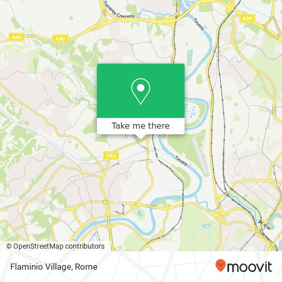 Flaminio Village map