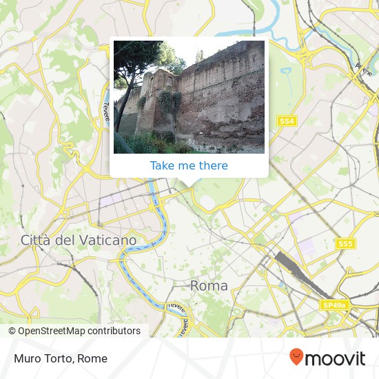 Muro Torto map