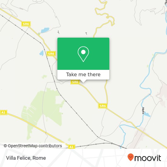 Villa Felice map