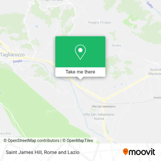 Saint James Hill map