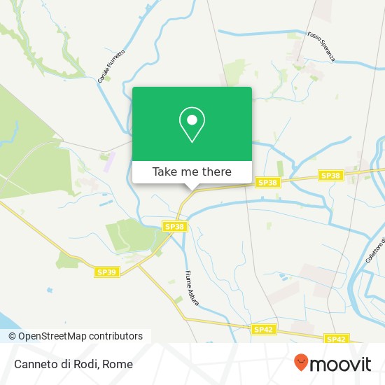 Canneto di Rodi map