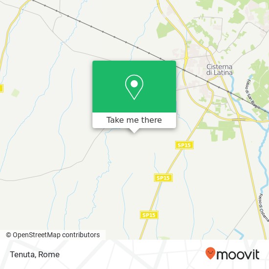 Tenuta map