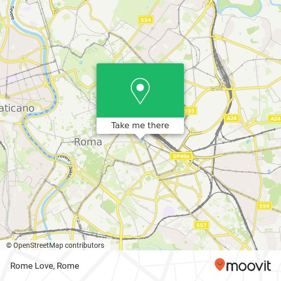 Rome Love map