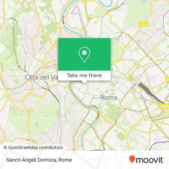 Sancti Angeli Domizia map