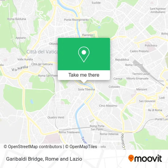 Garibaldi Bridge map