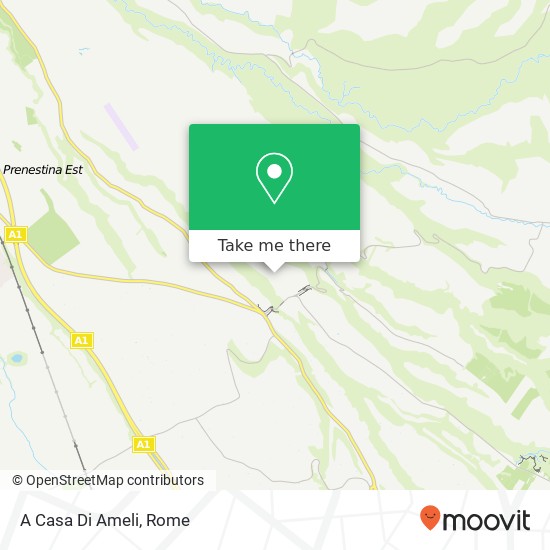 A Casa Di Ameli map