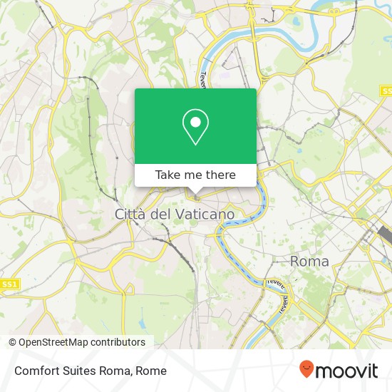 Comfort Suites Roma map