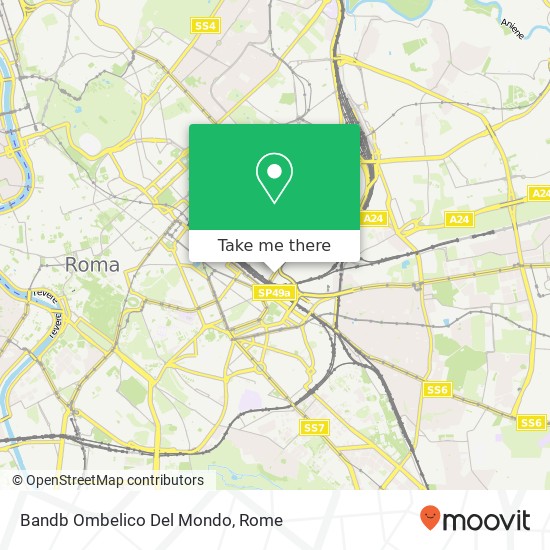 Bandb Ombelico Del Mondo map