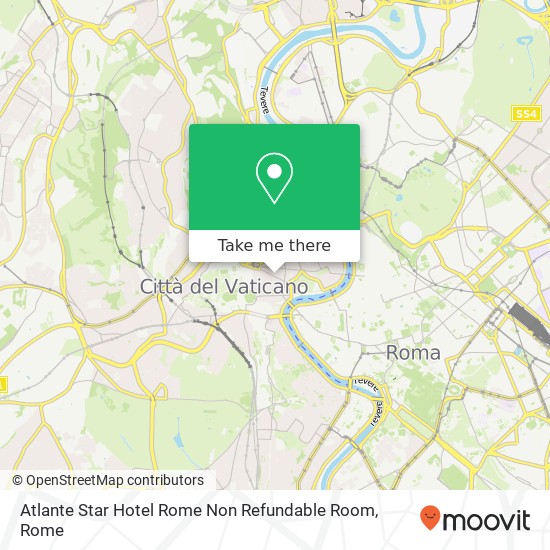 Atlante Star Hotel Rome Non Refundable Room map