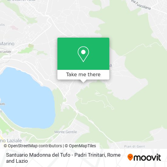 Santuario Madonna del Tufo - Padri Trinitari map