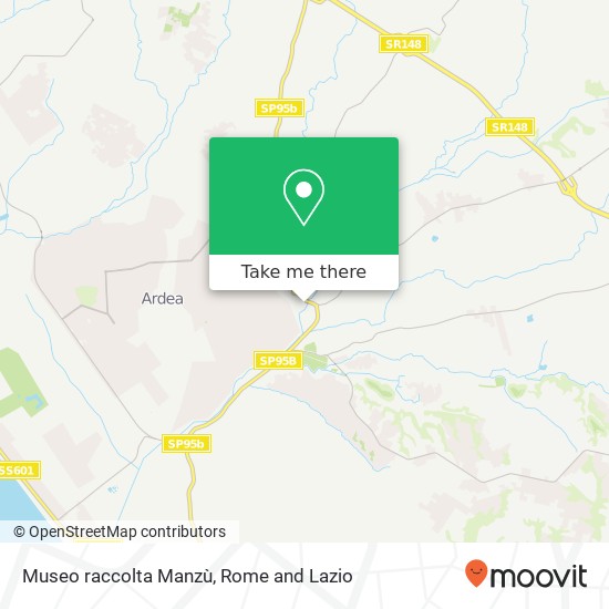 Museo raccolta Manzù map