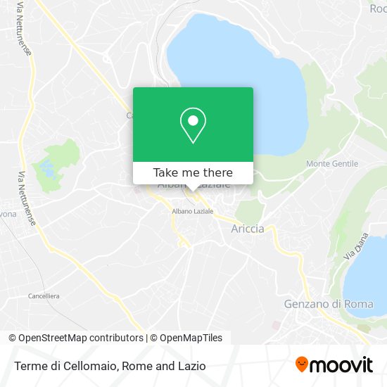 Terme di Cellomaio map