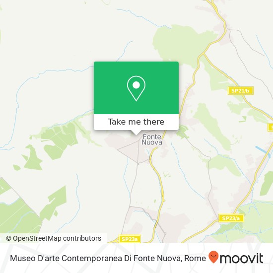 Museo D'arte Contemporanea Di Fonte Nuova map