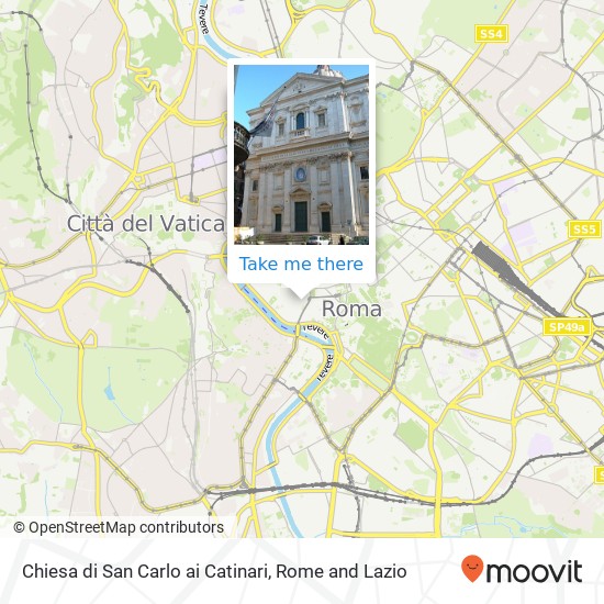 Chiesa di San Carlo ai Catinari map