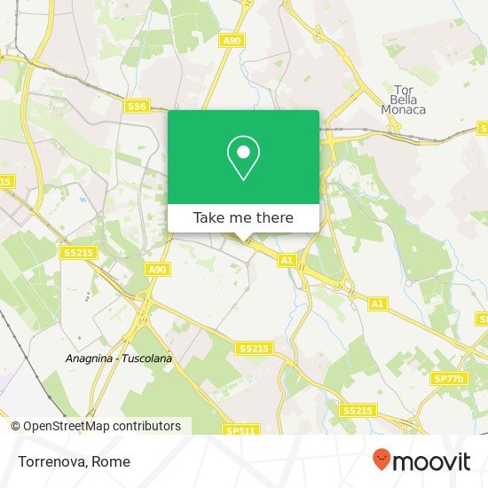 Torrenova map