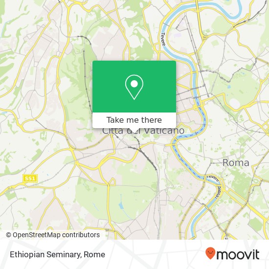 Ethiopian Seminary map
