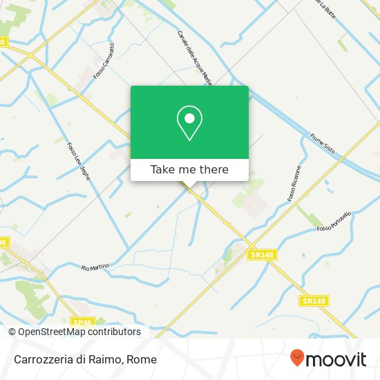 Carrozzeria di Raimo map