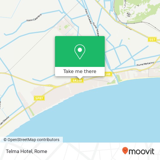 Telma Hotel map