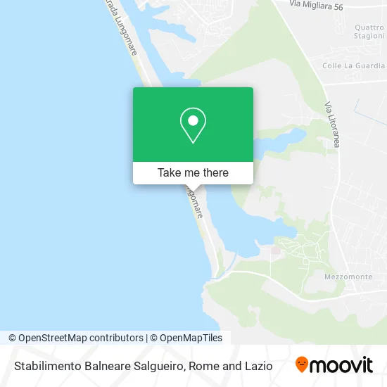 Stabilimento Balneare Salgueiro map