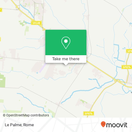 Le Palme map