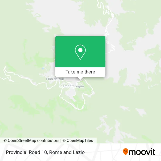Provincial Road 10 map