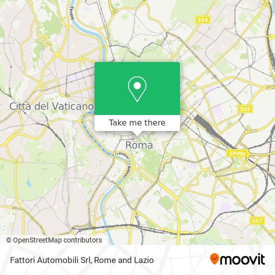 Fattori Automobili Srl map