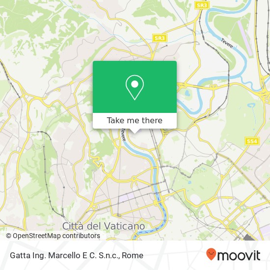 Gatta Ing. Marcello E C. S.n.c. map