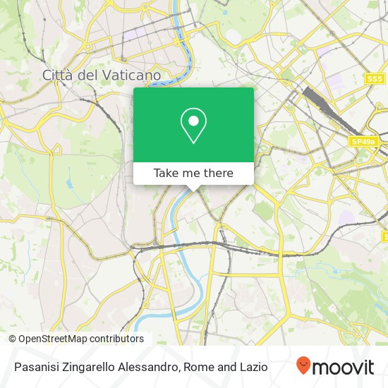 Pasanisi Zingarello Alessandro map