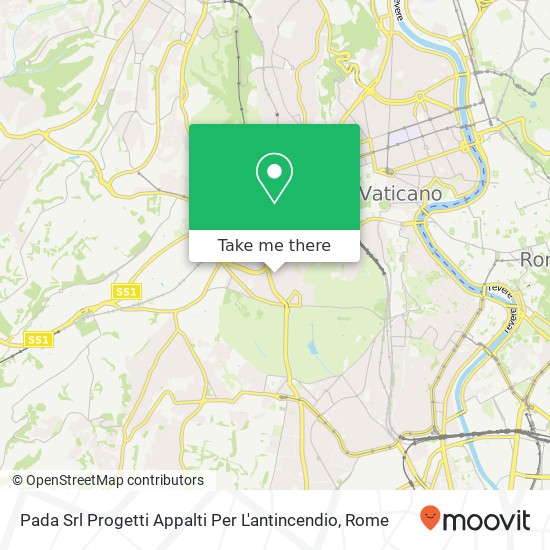 Pada Srl Progetti Appalti Per L'antincendio map