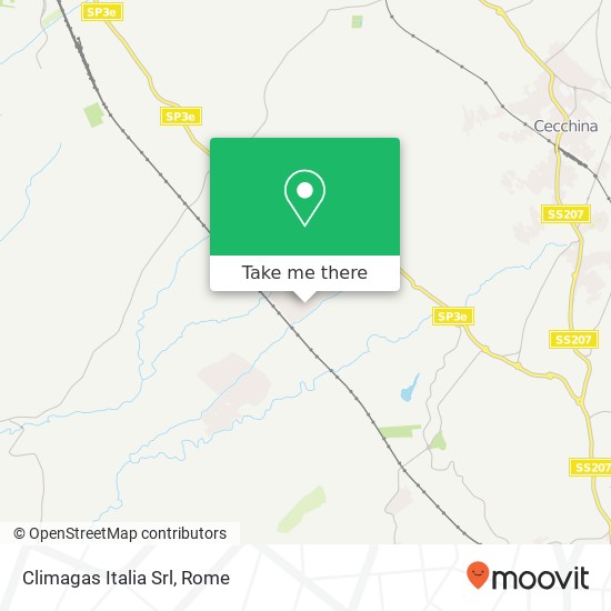 Climagas Italia Srl map