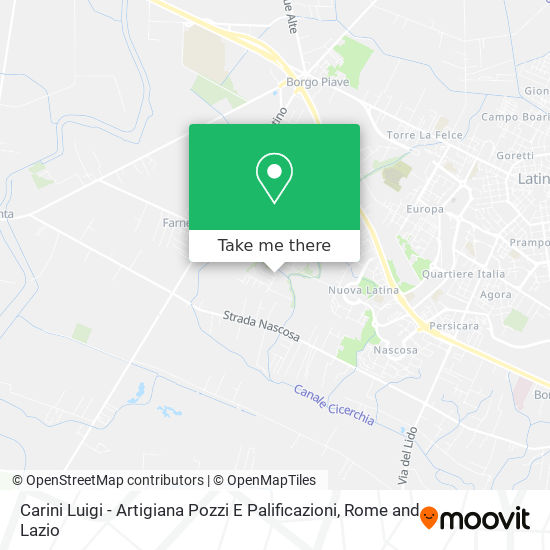 Carini Luigi - Artigiana Pozzi E Palificazioni map