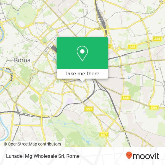 Lunadei Mg Wholesale Srl map