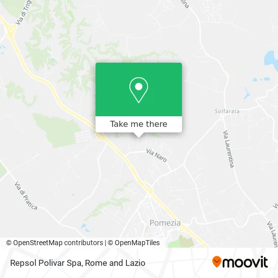 Repsol Polivar SpA map