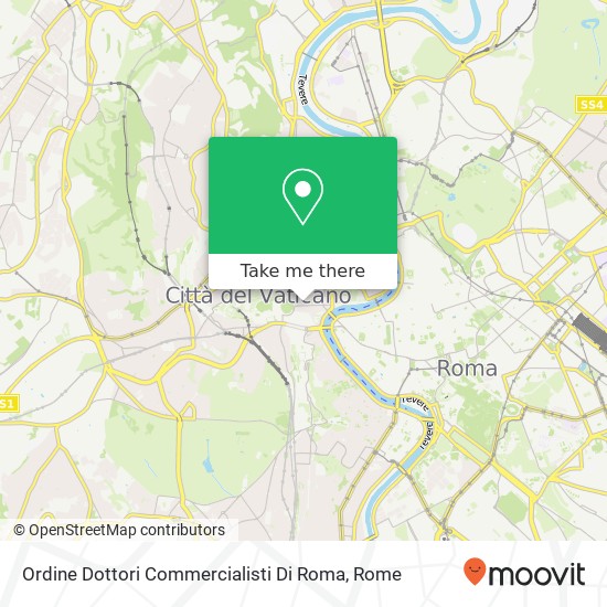 Ordine Dottori Commercialisti Di Roma map