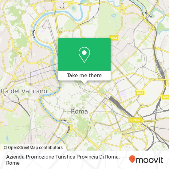 Azienda Promozione Turistica Provincia Di Roma map